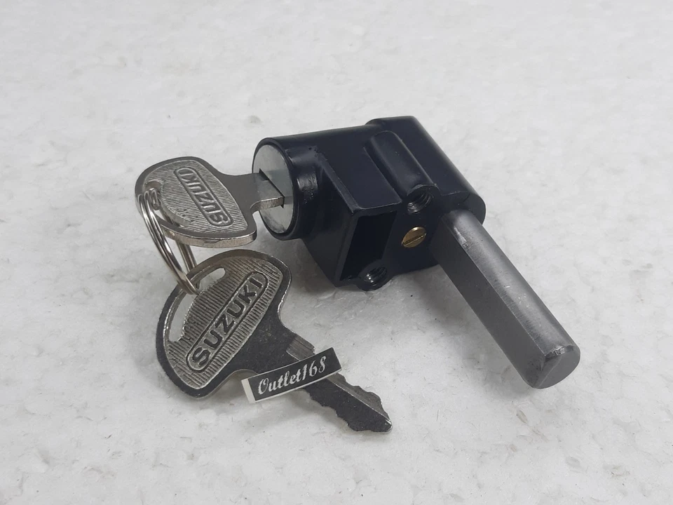 Suzuki GT 250 380 500 550 750 GS300L GS425 GS750 GSX250ES RE5 Lock Assy Steering - Image 2 of 4