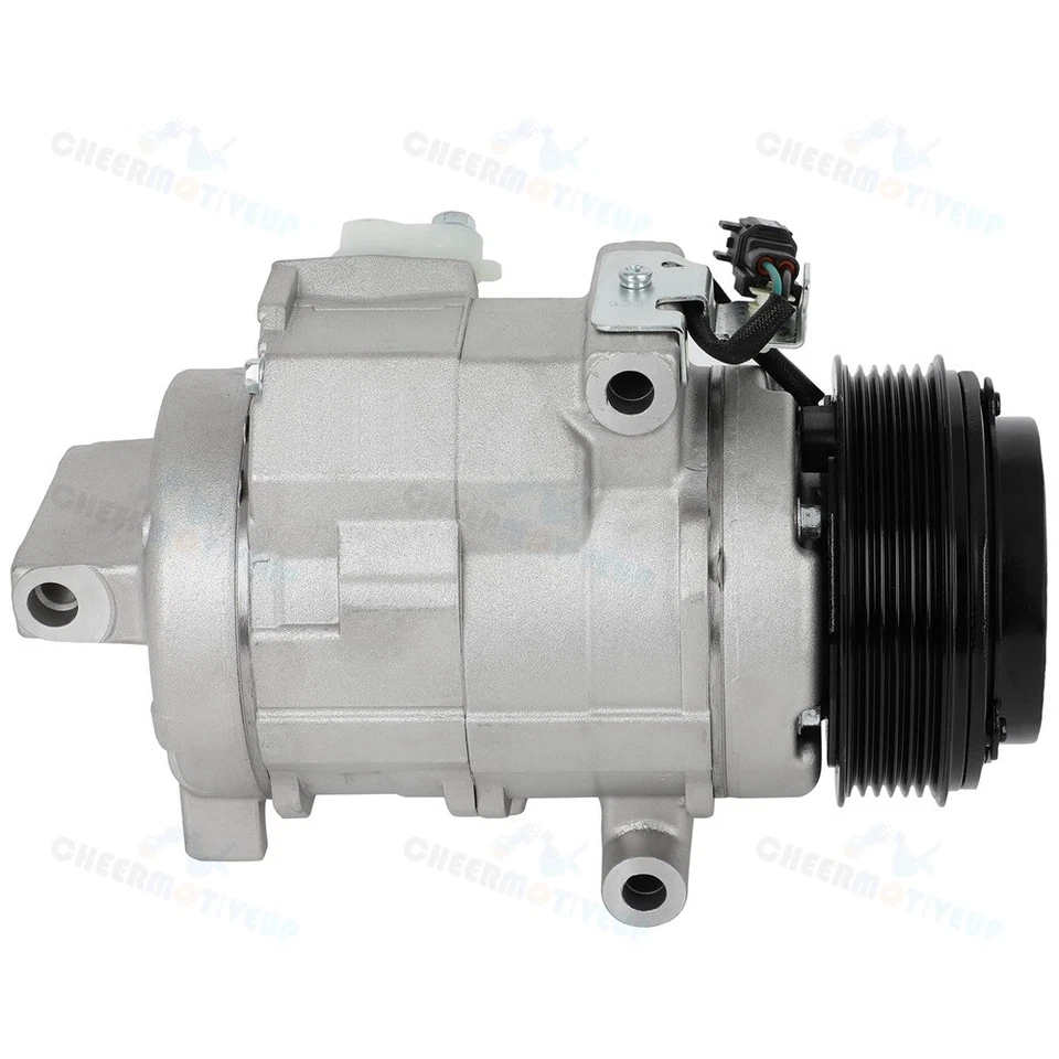 A/C Compressor w/ Clutch For 2007-2014 Ford Edge 2007-2015 Lincoln MKX 3.5L 3.7L - Image 3 of 4