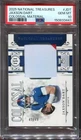2025 Jaxson Dart Rookie Patch PSA 10 National Treasures /49 #CMS-JDT NY Giants