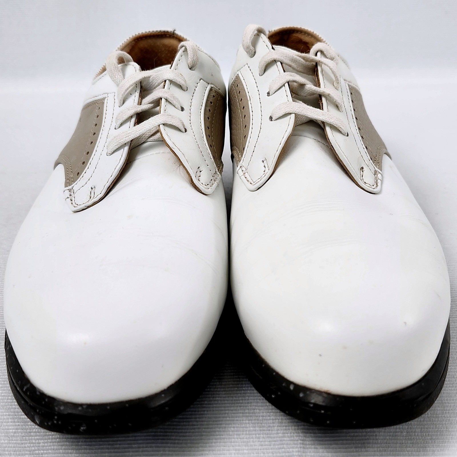 Nike Air Comfort Verdana Last Golf Shoes Womens 7W Saddle Leather Soft Spikes thumbnail 9