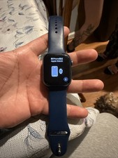 Apple Watch Series 7 45mm Blue Aluminum Case/Blue Sport Band  GPS  Cellular 
