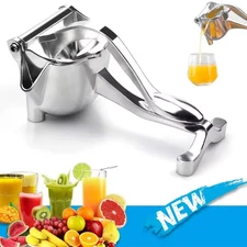 Manual Aluminum Alloy Juice Squeezer Hand Press Juicer for Orange Lemon Fruit