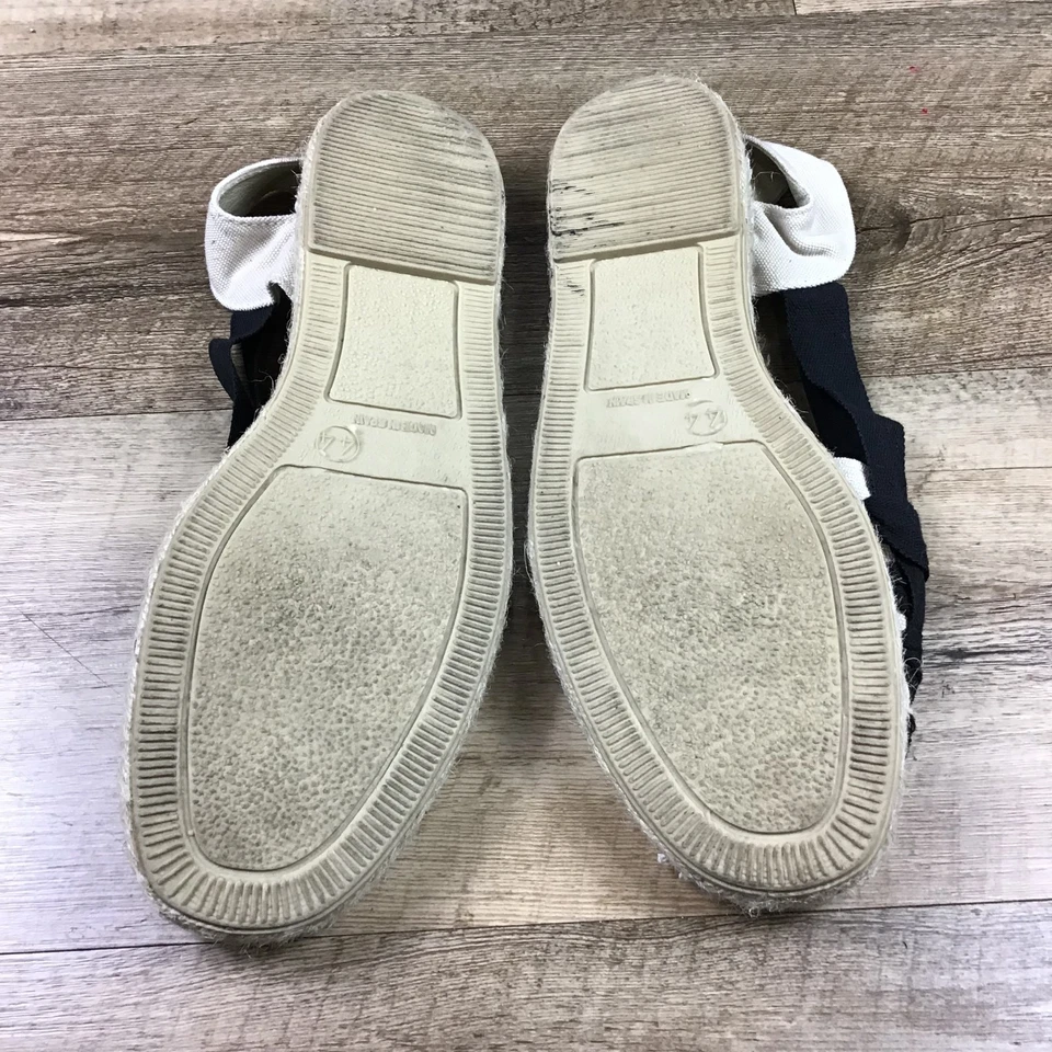 Sandalias Toni Pons Mujer Talla 44 US 12 Negras Alpargatas Hechas en España Foto 3 de 4