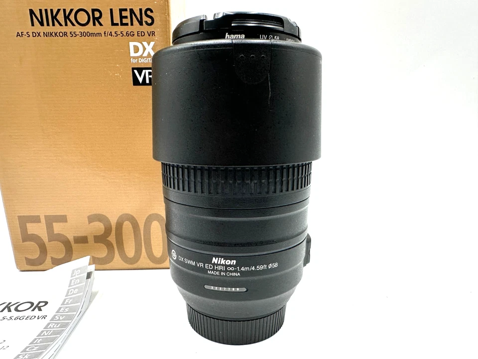 Nikon AF-S DX NIKKOR 55-300mm f/4.5-5.6G ED VR - OVP - Bild 2 von 4