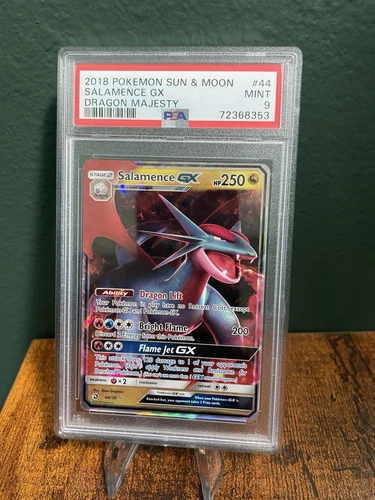 Pokémon TCG Salamence GX #44 PSA 9