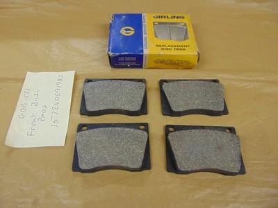 JAGUAR ROVER AC VOLVO AUSTIN MORRIS BRAKE PADS OE GIRLING