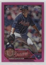 2023 Topps Chrome Update Pink Refractor Jared Shuster #USC18 1q09