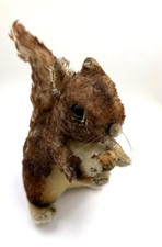 Vintage STEIFF "Perri" Squirrel mohair Body tag, ear button VERY NICE