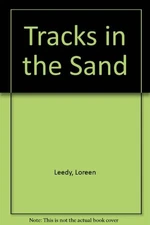 TRACKS IN THE SAND By Loreen Leedy - Hardcover *Excellent Condition*