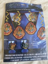 Harry Potter Hogwarts 7 piezas Mini Panal Fiesta Cumpleaños Decoración Suministro Kit