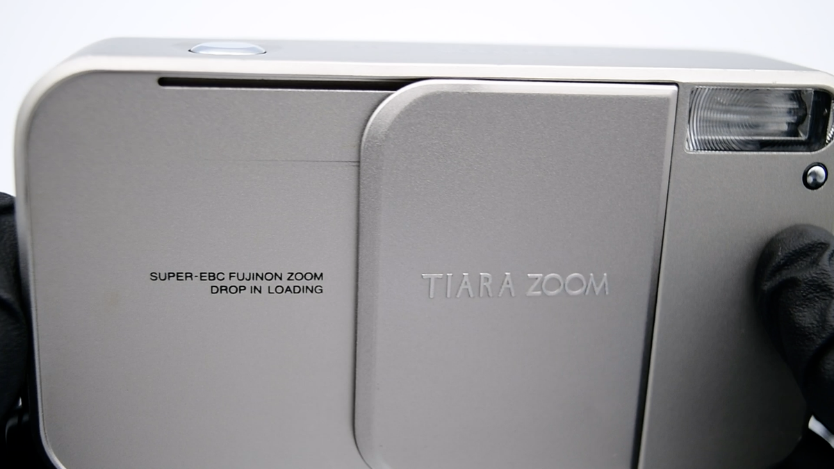 ⏯️[Excellent+5] Fujifilm Tiara Zoom 35mm Camera Super EBC silver