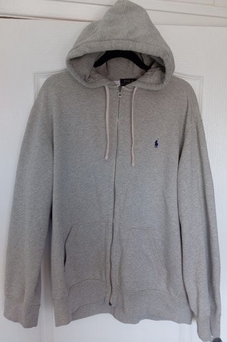 Ralph Lauren Men's Hooded Top XXL In Grey Great Condition - Picture 2 of 9