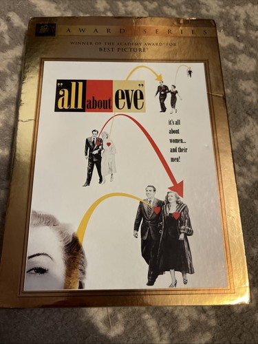 All About Eve (DVD, 2003, Studio Classics) New Sealed Slip Cover Bette Davis