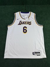 Los Angeles Lakers Nike LeBron James Swingman Youth Jersey Sz XL NWT