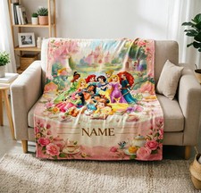 Personalized Princess Dream Fleece Blanket And Gift For Friends