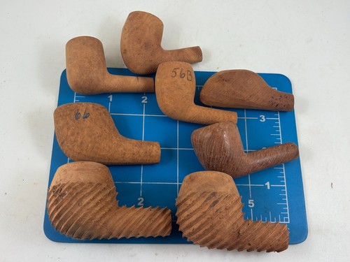 Judd's Lot of 8 Vintage Italian Briar Stummels - Great Shapes!