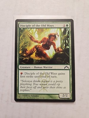 Disciple of the Old Ways - Gatecrash - LP - Common - Creature - MTG
