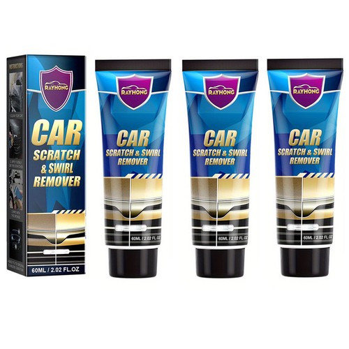 Kit Scratch Out 3pcs Auto Car Scratch Remover Kit for Deep Scratches Paint Restorer ...