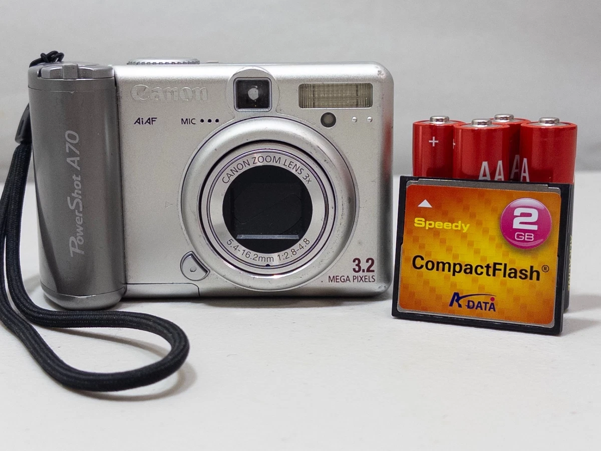 Canon PowerShot A70 Digital Cameras for Sale | Shop New & Used