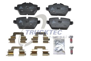 MINI R60 COUNTRYMAN 1.6 2.0 2010-2016 REAR BRAKE PADS SET OF 4 /& WEAR SENSOR