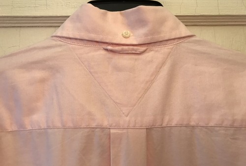 Tommy Hilfiger Large Pink Button Up Long Sleeve Pocket Collared Men’s Shirt NWOT - Picture 6 of 12