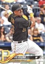 2018 Topps #521 Jose Osuna NM-MT Pirates ID:59082