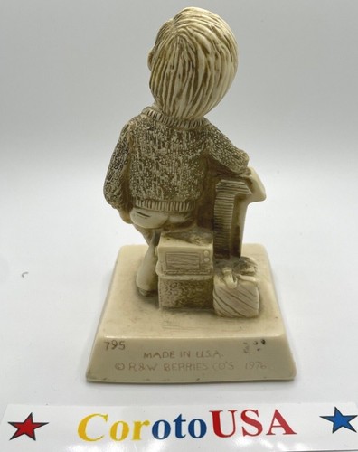 1970's Statue by Russ & Wallace R&W Berries Resin Figure Vintage Made in USA - Picture 61 of 80