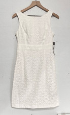 CHAPS Cream Colored Lace Dress   Sz 6   NWT
