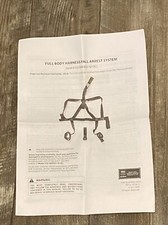 FULL BODY HARNESS - FALL ARREST SYSTEM, TMA 02-BHFAS1-010, 300LB RATING