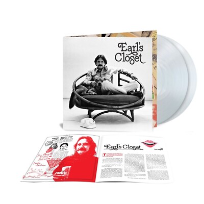 Earl's Closet CLEAR VINYL LP Record Hall & Oates Terry Allen Jim Carroll NEW! bl