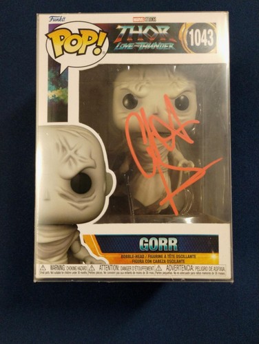 Autographed Funko Pop! Movie Thor: Love and Thunder - Gorr - Picture 3 of 3