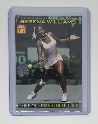 Serena Williams RC 1999 SI for Kids True Rookie Card #814 RC 1st Ever! 