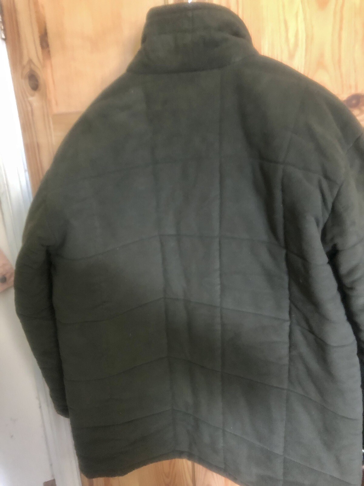 Men’s Moleskin Quilted Country Coat Size L Bronte Field Walking Outdoor