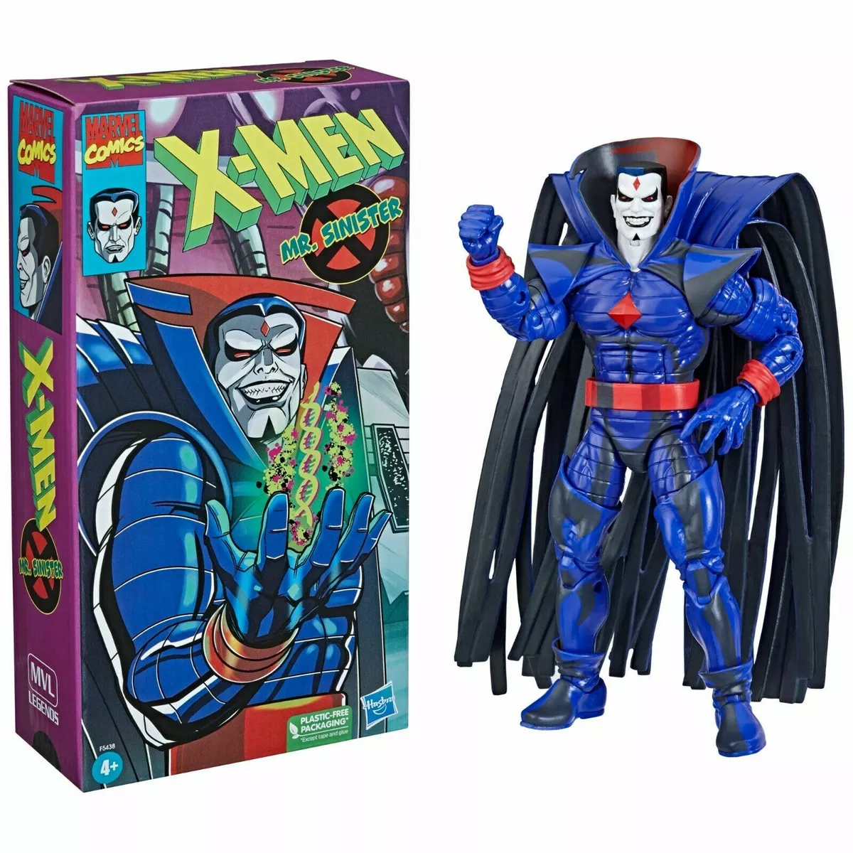 Marvel Legends Series VHS X Men Mr. Sinister Animated Series