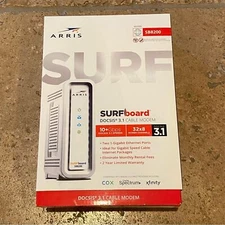 New Sealed ARRIS Surfboard DOCSIS 3.1 Cable Modem 10+Gbps SB8200