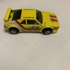 MATCHBOX BMW M1 TOY CAR 1981 YELLOW No 11 Made in Macau - VGC Diecast
