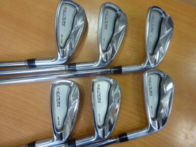 Epon AF-702アイアン、NSPro S、IOMIC赤グリップ、6本セット Epon AF-702アイアン、NSPro S、IOMIC赤グリップ、6本セット