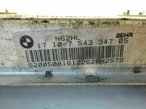 2000-2006 BMW X5 E53 ENGINE COOLING RADIATOR 7543347 - Picture 4 of 5