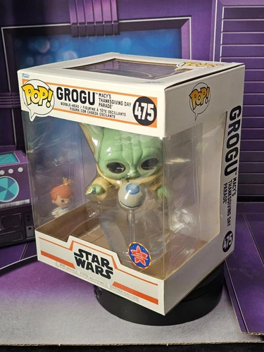 6 inch Grogu Macy's Thanksgiving Day Parade 475 Star Wars Funko Pop Vinyl Figure