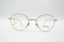 Vintage Sting 1409 Gold Oval Glasses Eyeglass Frame NOS