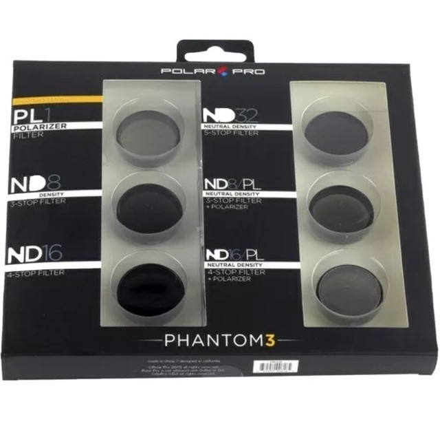 PolarPro Phantom 3 Standard Filter 3-Pack