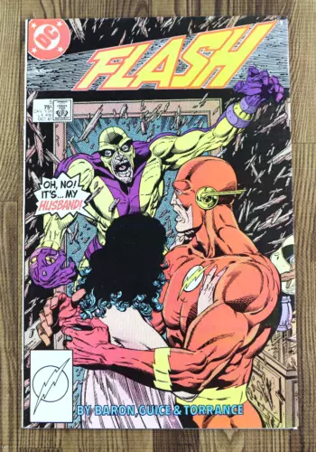 1987 DC Comic Flash #5 VF/VF+