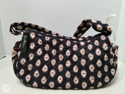 Vera Bradley Quilted Maggie Purse Classic Black Handbag