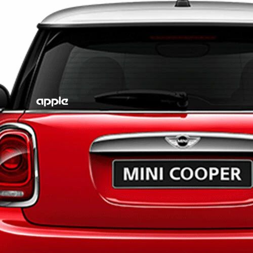 Decal Sticker for Macbook Air/Pro Laptop iPad Tablet Trackpad Retro Apple Logo - Image 3 of 3