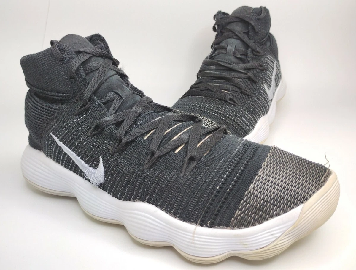 Magistrado desinfectante salir Nike React Hyperdunk 2017 Flyknit Men&#039;s Black Chrome Sz 12 No Insoles  917726-001 | eBay