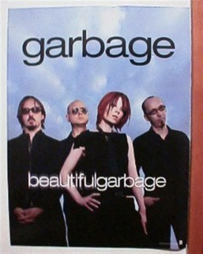 Garbage Poster Great Band shot 2 sided - Image 2 of 2