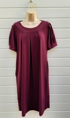 TUINC DRESS,SMOCK,CASUAL,60'S,70'S,80'S REPRO-VINTAGE STYLE,TIANA B,SIZE 10 APP - Picture 6 of 7
