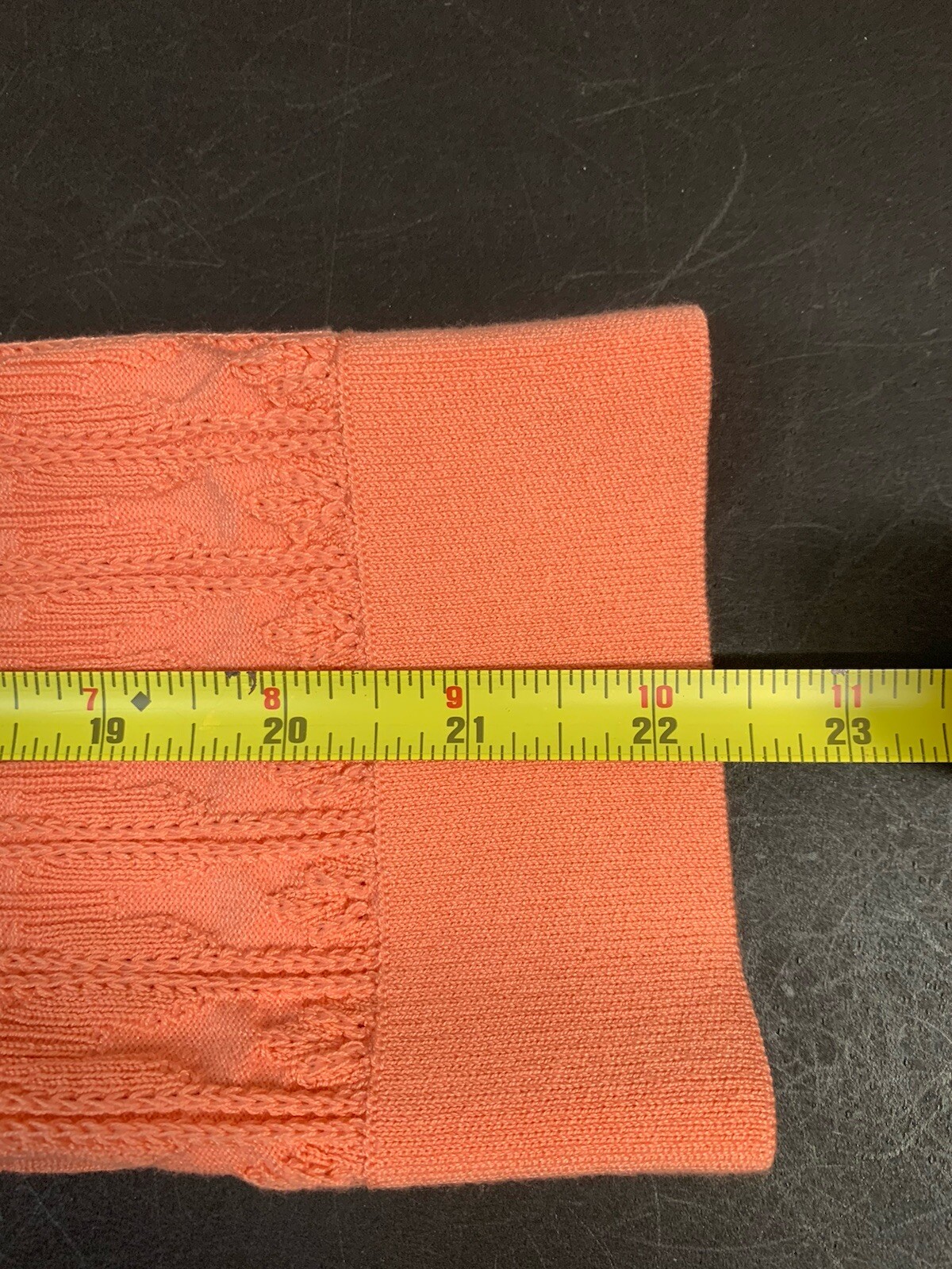 PENDLETON Melon Color Button Front Silk Blend Car… - image 10