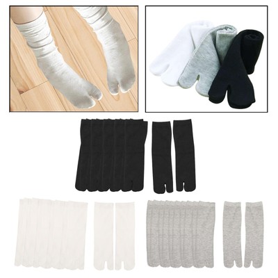 6 Paar Flip Flop Socken Zubehör bequeme Sandalensocken lässig praktisch 2