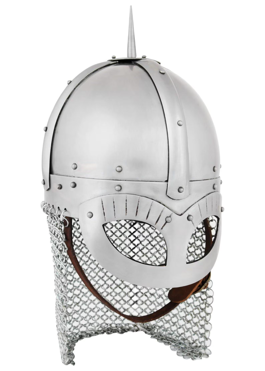 ヴァイキング　ヘルメット　Gjermundbu Handcrafted Viking Helmet - Viking Glasses Helmet Gjermundbu